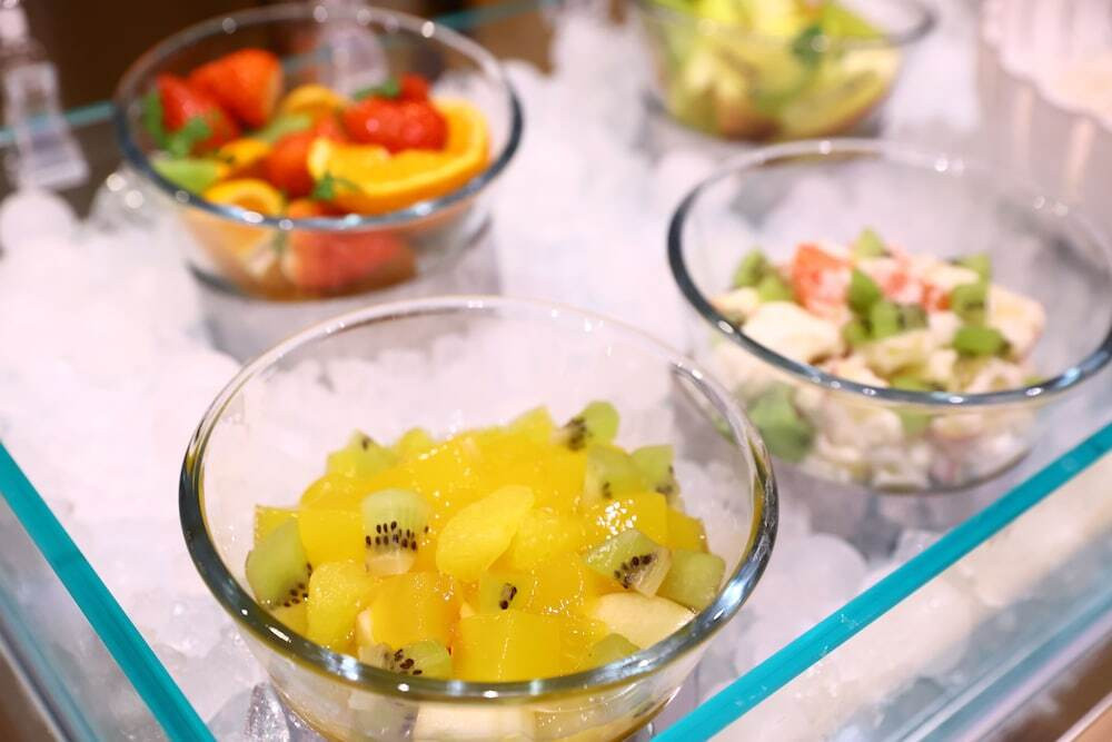 朝食ビュッフェ