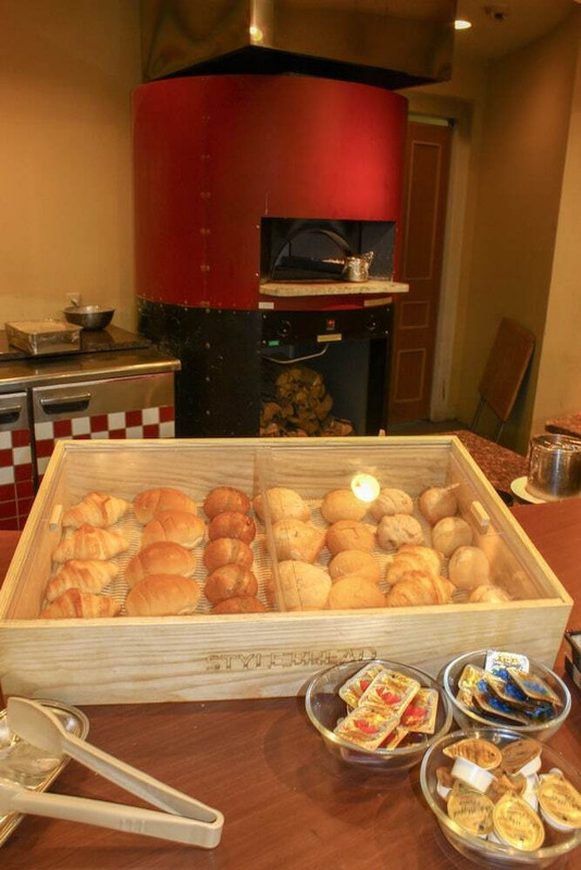 朝食ビュッフェ