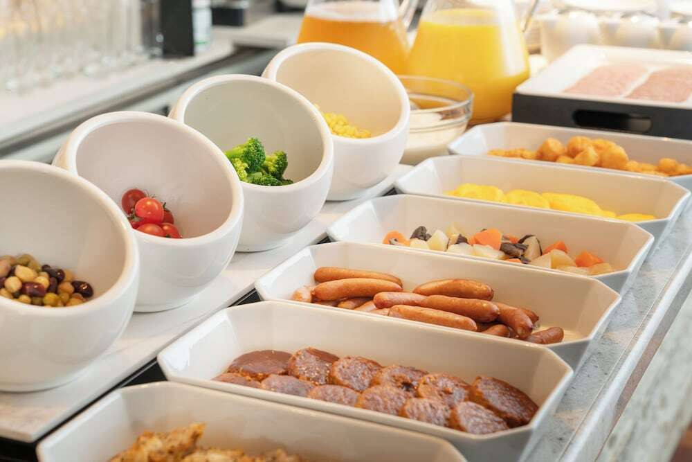 朝食ビュッフェ