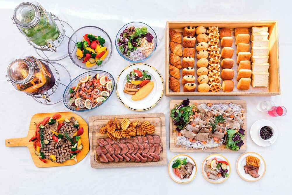 朝食ビュッフェ