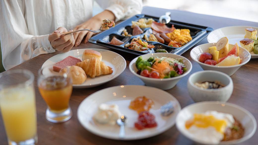 九州食材をふんだんに！
こだわりの朝食ブッフェ / 1