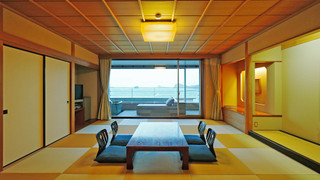 コーナー和室 源泉オーシャン露天【禁煙】