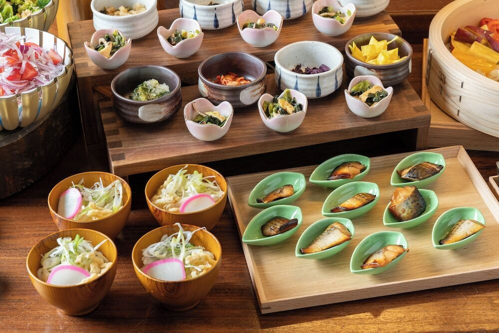 朝食ビュッフェ