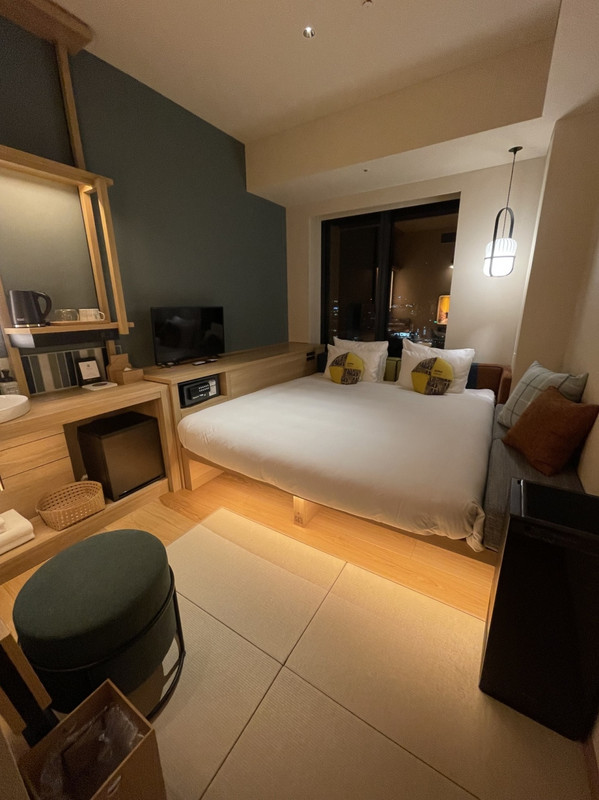 部屋は可愛いです。