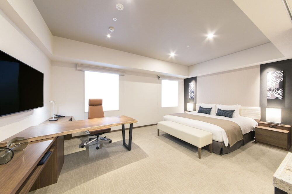 ミニキッチンと洗濯機付き。豊富なアメニティと貸出品も充実3554015