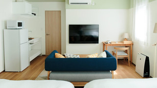 デラックス ツインルーム 簡易キッチン