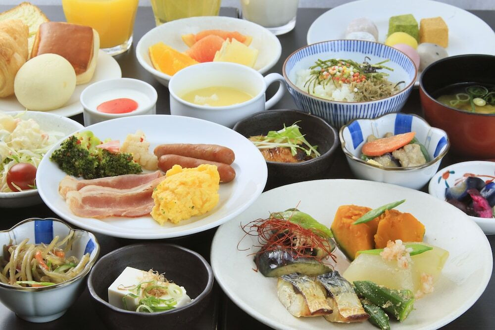 朝食ビュッフェ