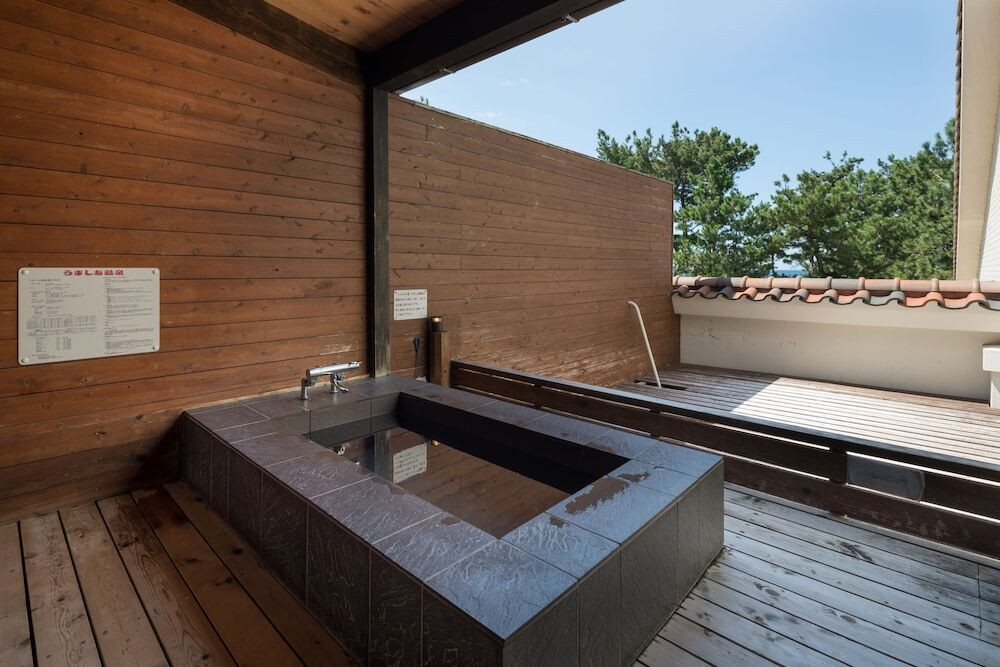 露天風呂付きモダン和室【201】　露天風呂