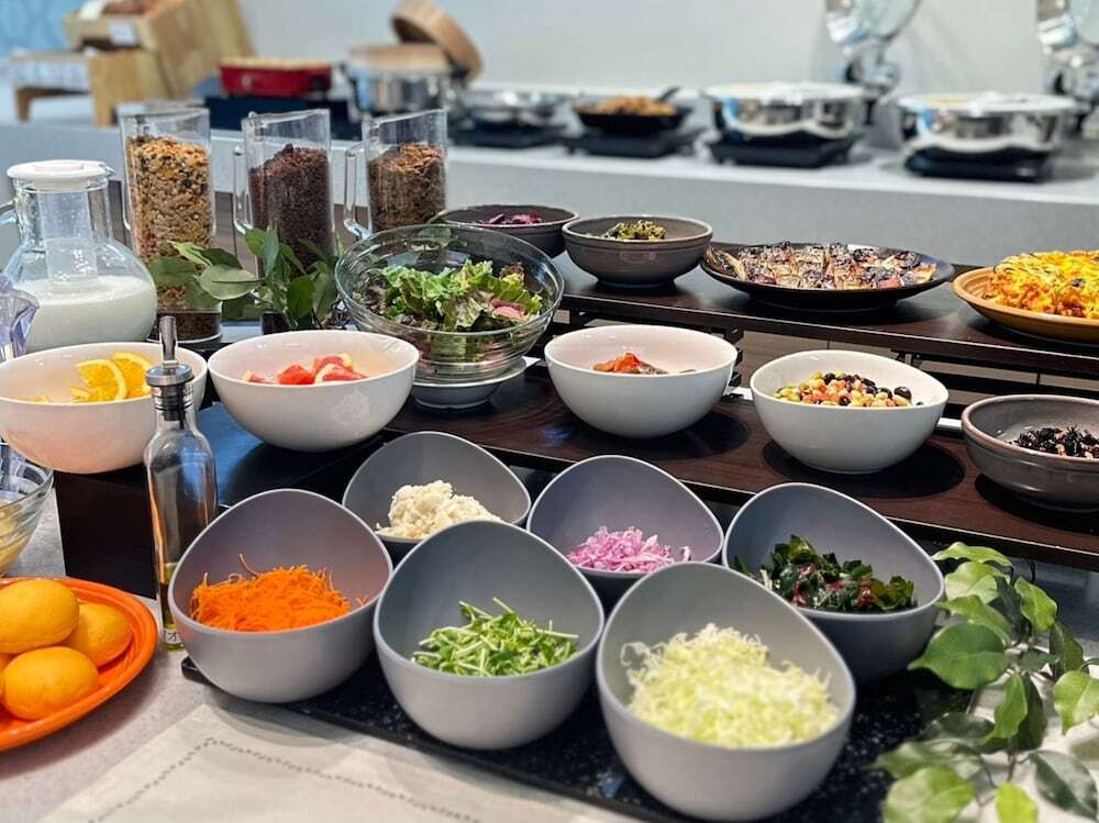 朝食ビュッフェ