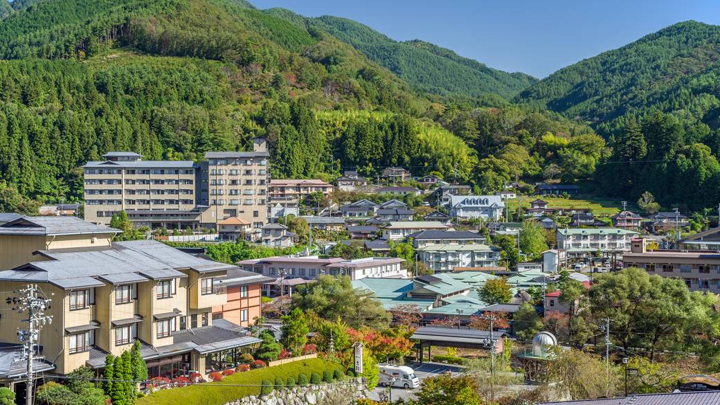 昼神温泉の風景 / 1