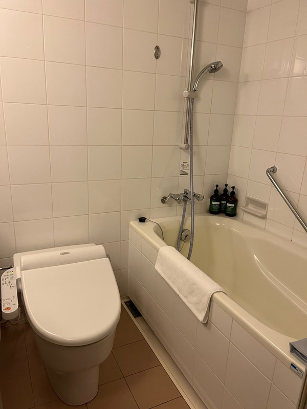 さすがにビジネスホテル並みです