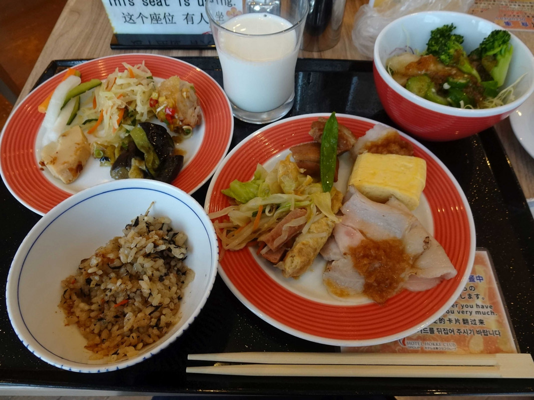 とっても充実した朝食