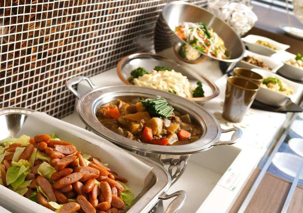 朝食ビュッフェ