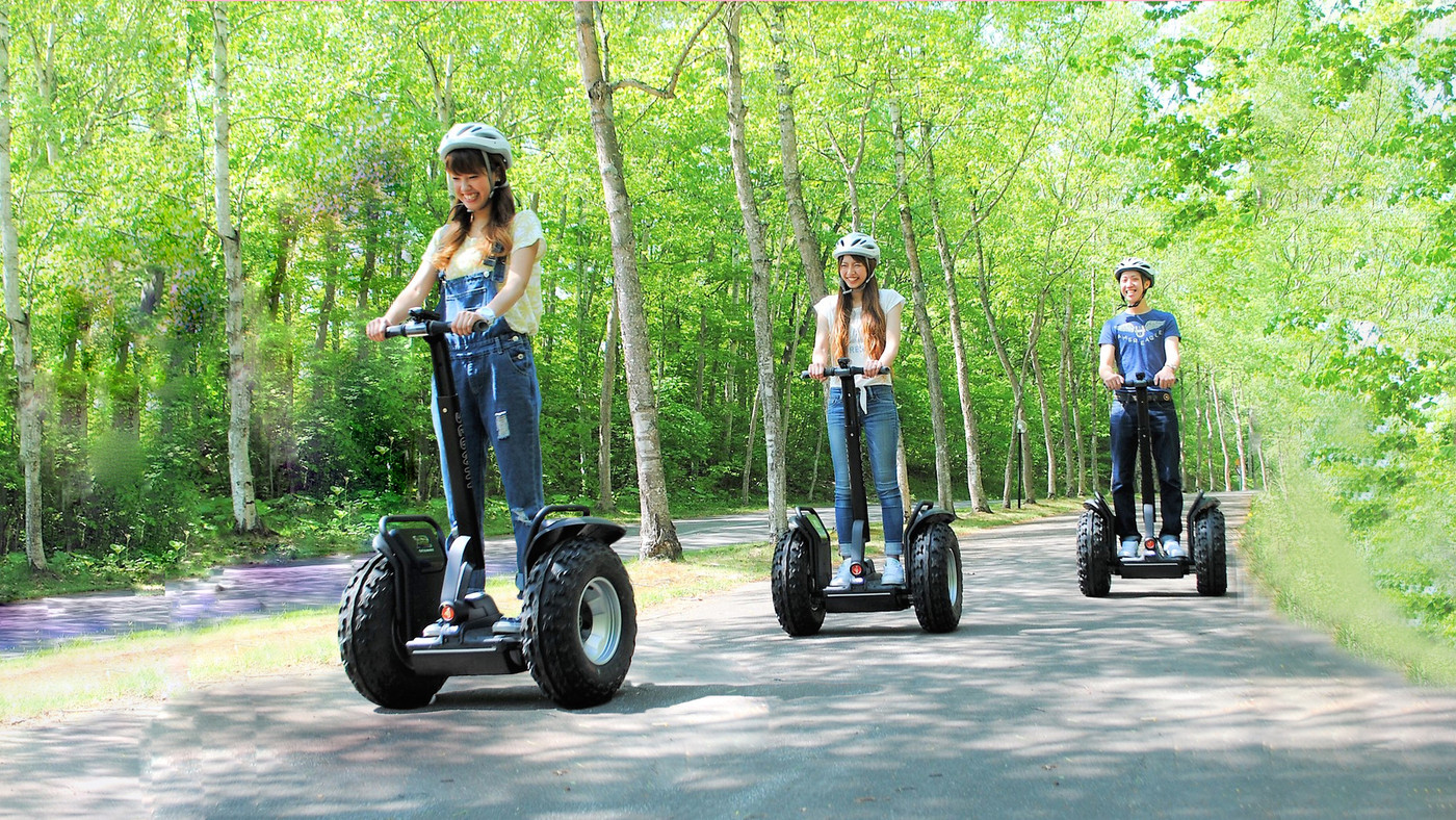 爽やかなセグウェイ体験と、つるすべな温泉でリフレッシュ♪3525107