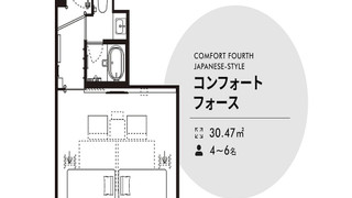 コンフォート 4 人部屋 禁煙
