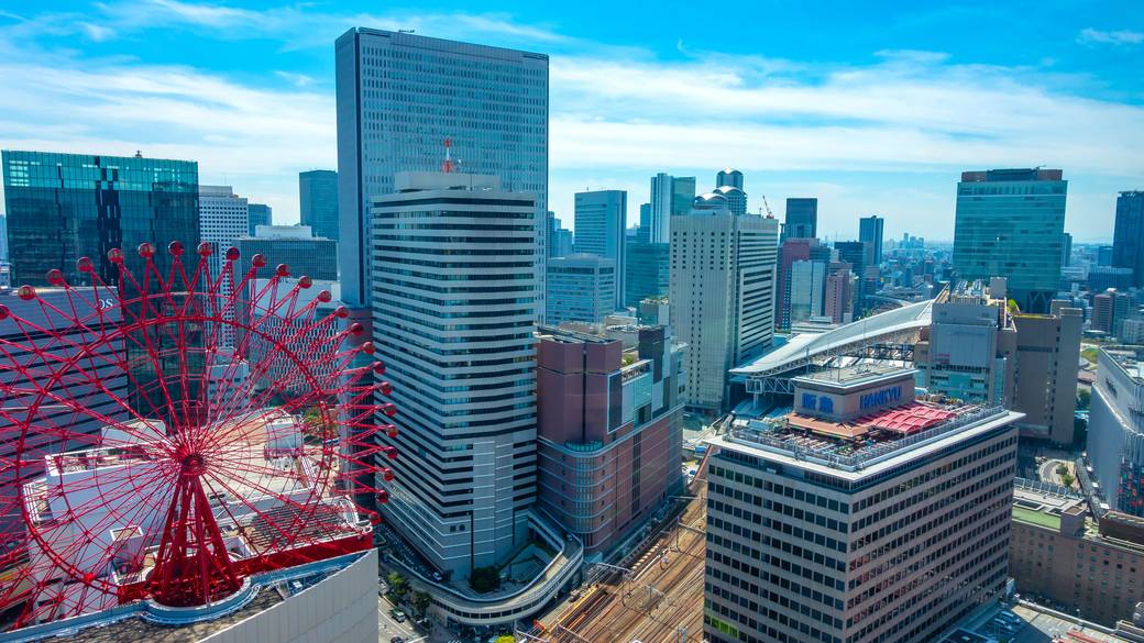 梅田駅周辺の風景 / 1