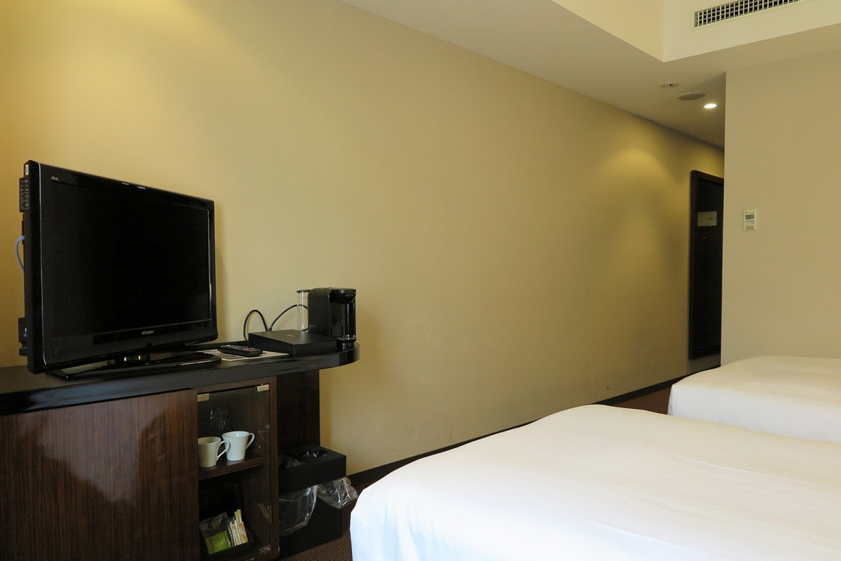 24.7平米ですが、シンプルデザインで余裕を感じました