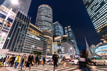 [Aichi] Nagoya Station/urban landscape