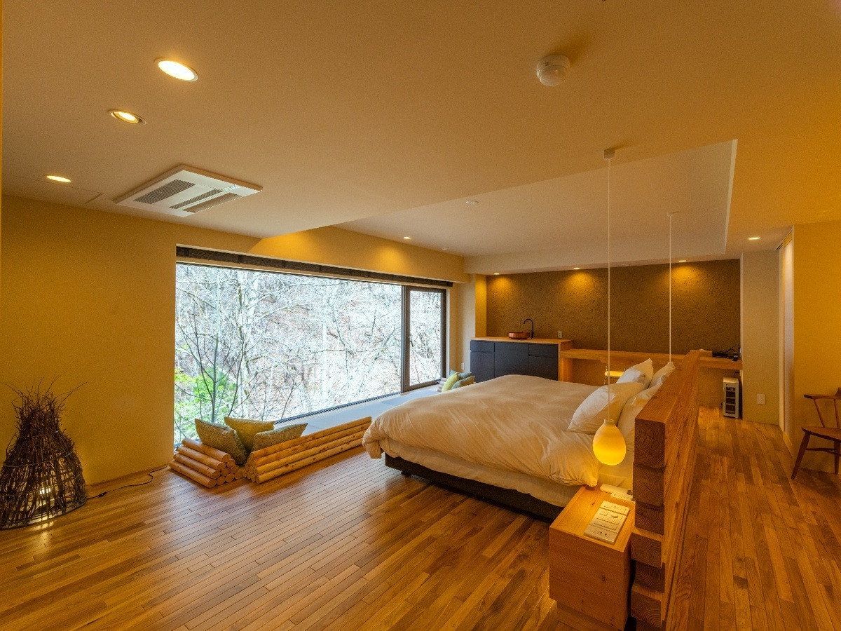 朝起きて、すぐに絶景が目に入る「然」のお部屋4233998