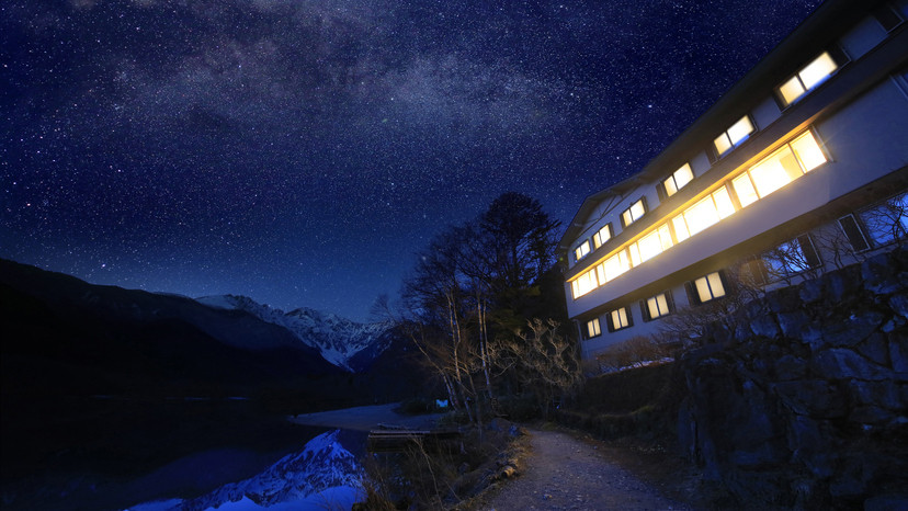 大正池が目の前！星空や朝もやが自慢のホテル4022299