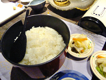 「宝巌堂」 料理 6810111 夕食（ご飯と漬物）