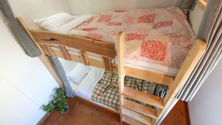 男女混合ドミトリー8人部屋 2ベッド利用