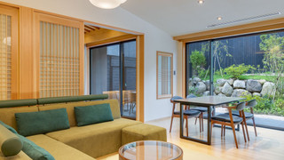 ラグジュアリー スイート 専用バスルーム ガーデンビュー