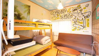 ベーシック トリプルルーム ベッド (複数台) 禁煙 共用バスルーム