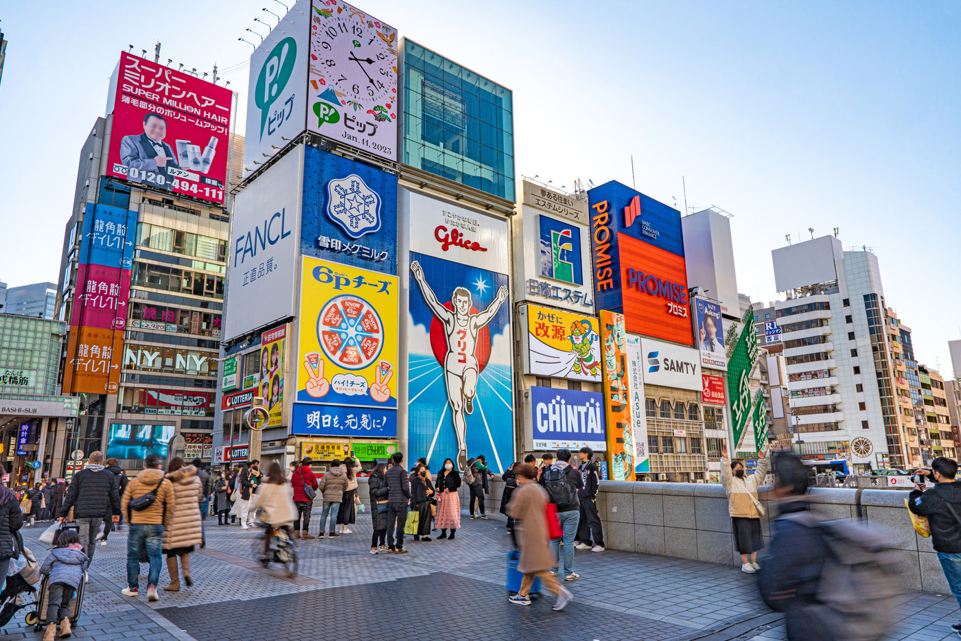 【大阪】道頓堀　グリコサイン