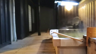 【1階2間-檜風呂-】温泉露天付ツインルーム