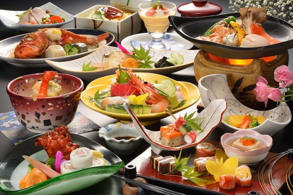 旅館のお食事処