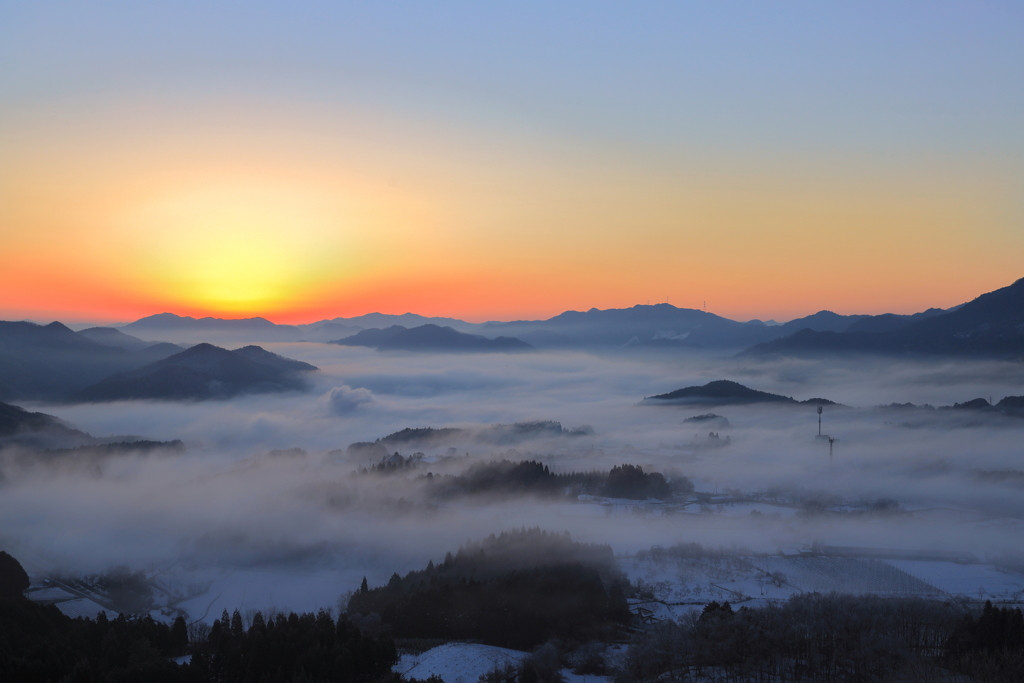 雲海・朝霧が見える宿で絶景に癒されよう！4258984
