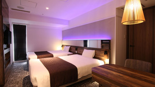 スーペリア コーナー ツインルーム (洗い場つきバスルーム、トイレ仕切り)