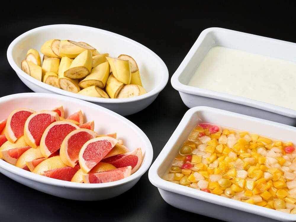 朝食ビュッフェ