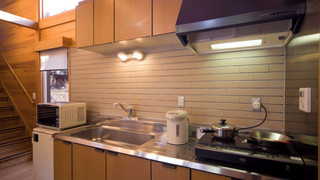 コテージ キッチン付き（ベッド＋布団、5名定員）