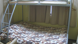 ツインルーム　バスルーム共有