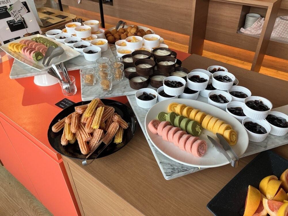 朝食ビュッフェ