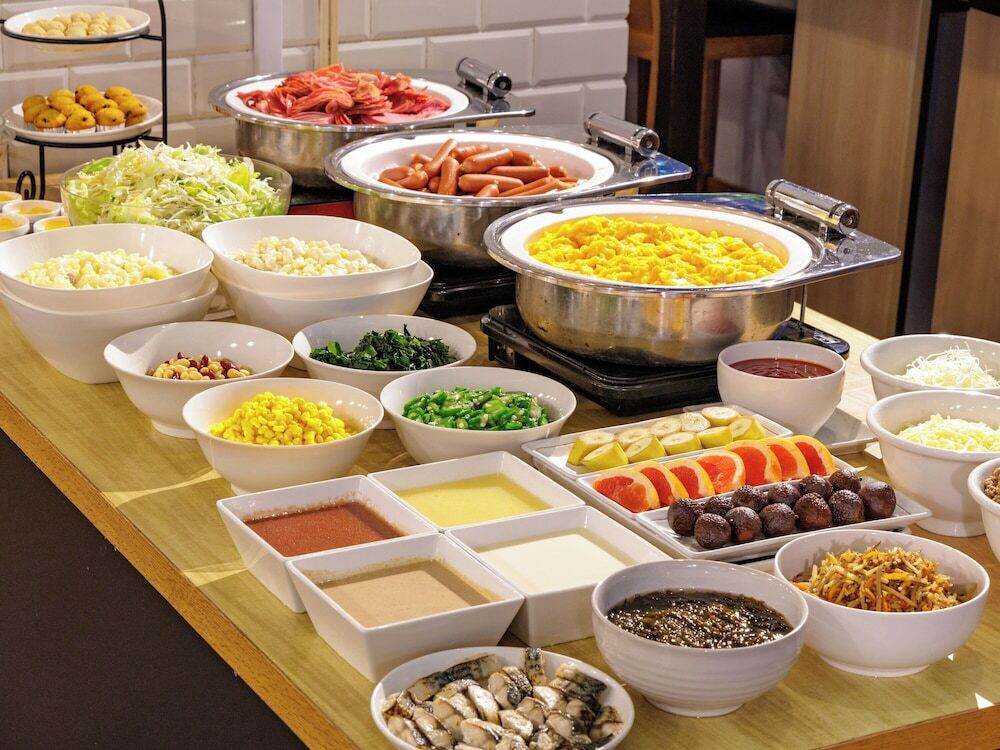 朝食ビュッフェ