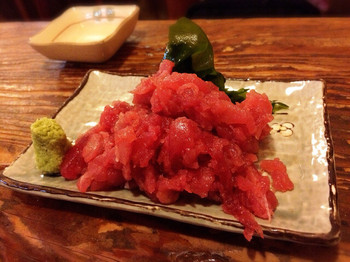 「榮ちゃん １号店」料理 725483 鮪すき身(大)600円