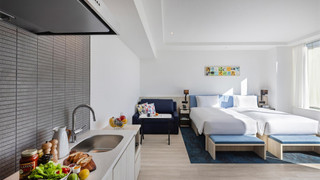 デラックス ツインルーム (with sofa bed)