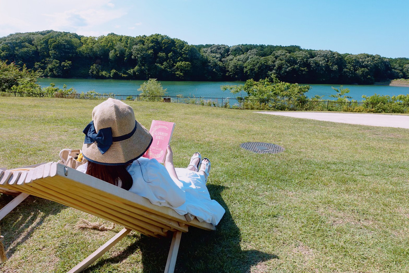 久々の外でののんびり時間