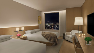 ルーム クイーンベッド 2 台 シティビュー