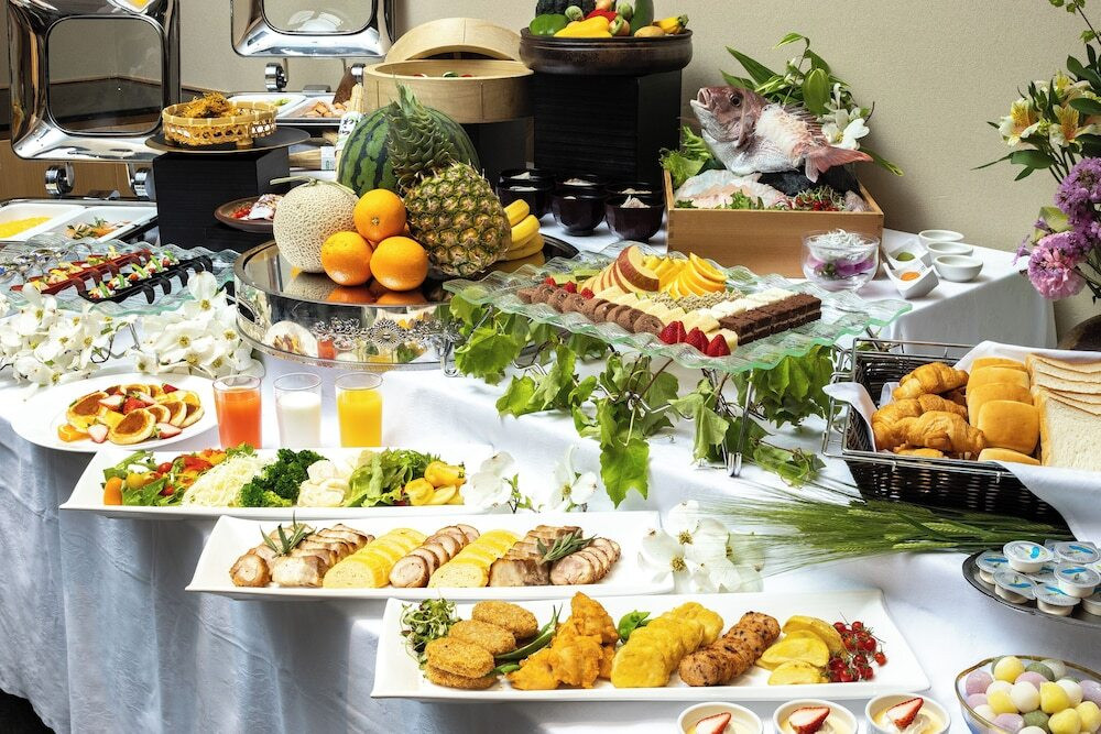 朝食ビュッフェ