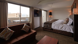 コンフォートツイン 禁煙 客室露天風呂付 (エキストラソファーベッドは5名利用からのみ提供)