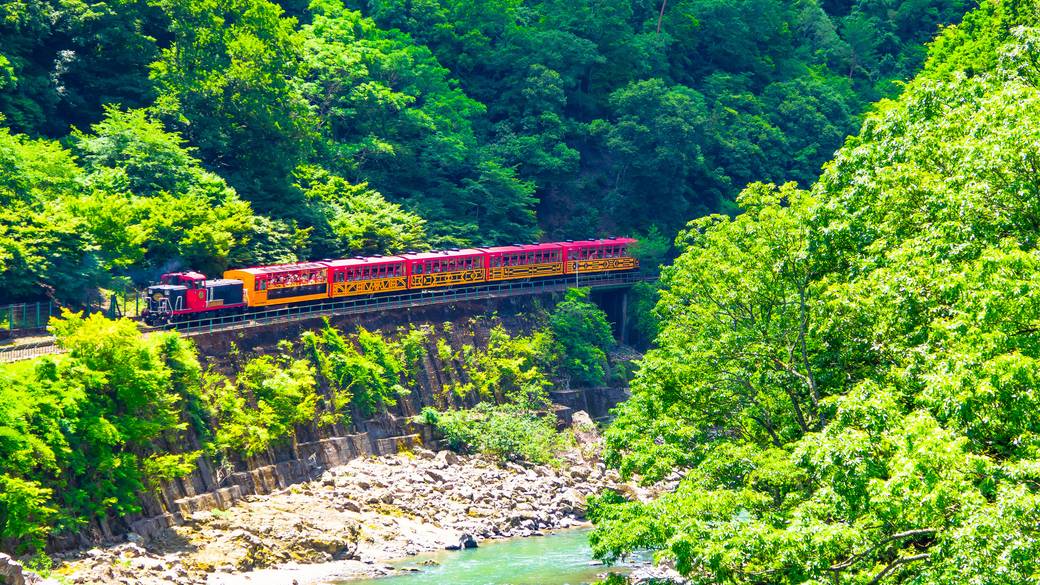 嵯峨野トロッコ列車 / 1