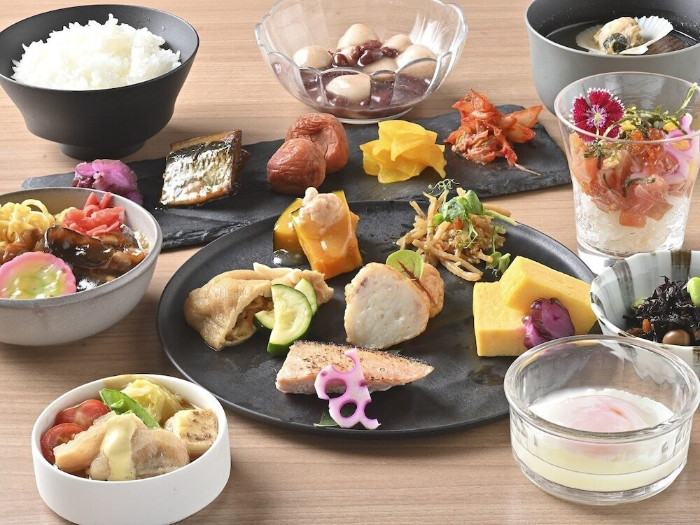 朝食ビュッフェ