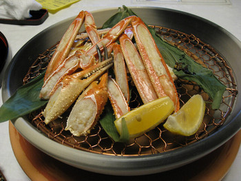 「文珠荘 松露亭」 料理 334486 焼きがに