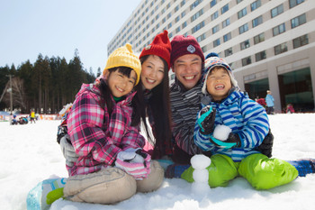 Winter is fun too! "Echigo Yuzawa" is recommended for traveling with children3327083