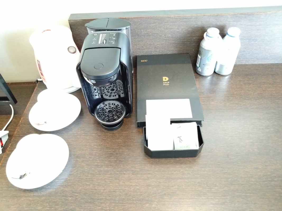 コーヒーメーカーもありました