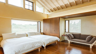 星空と海を望む2層デッキ付き ブルールーム(1-3名) 禁煙